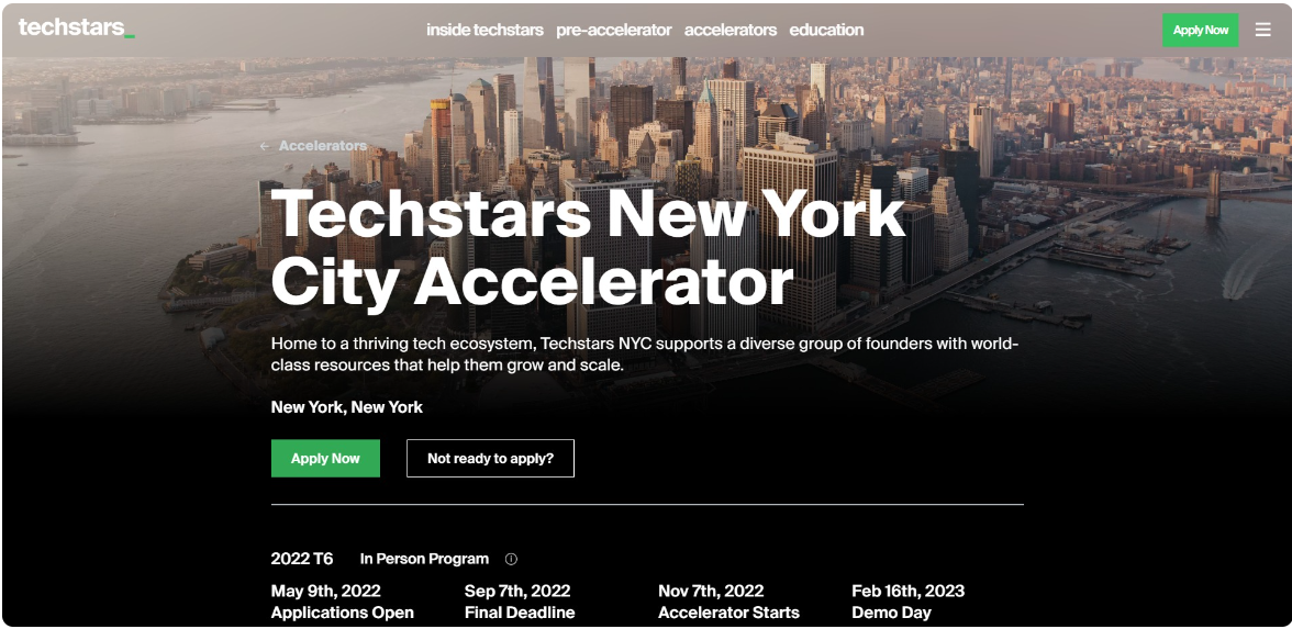 Techstars New York City Accelerator