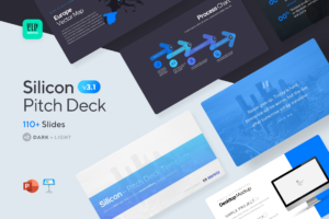 Silicon Pitch Deck Template for PowerPoint: Slides that closed millions for Startups