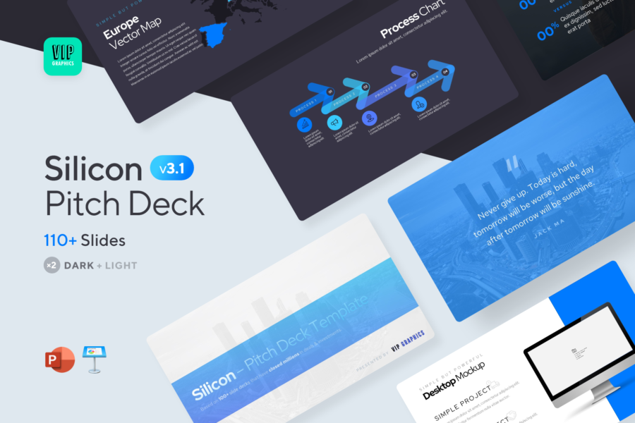 Silicon - Pitch Deck Template