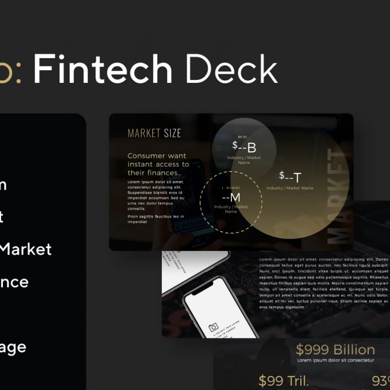 How to Create a Fintech Pitch Deck | VIP.graphics