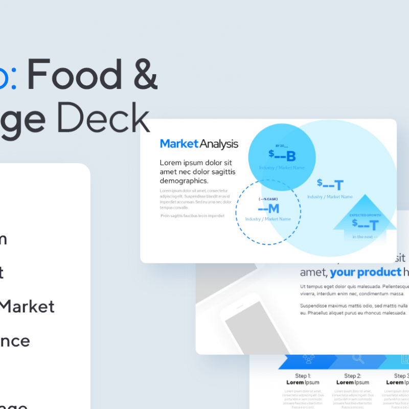 How to Create a Food Pitch Deck | VIP.graphics