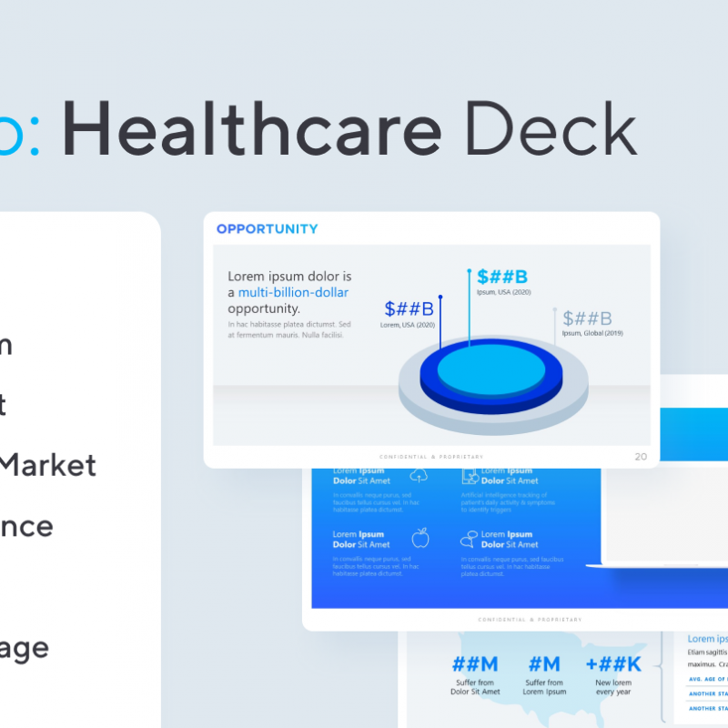 How to Create a Healthcare Pitch Deck | VIP.graphics