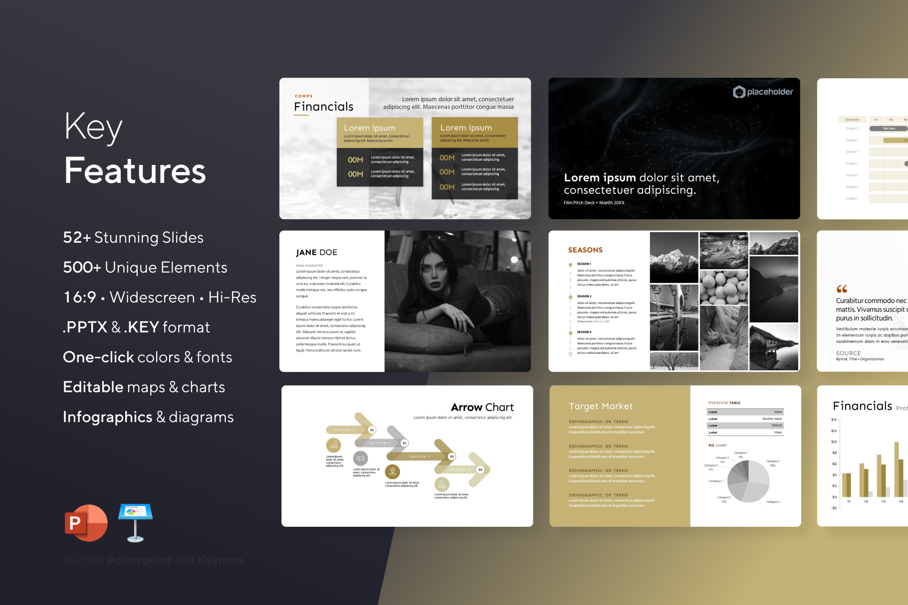 Film Pitch Deck Template Free Download