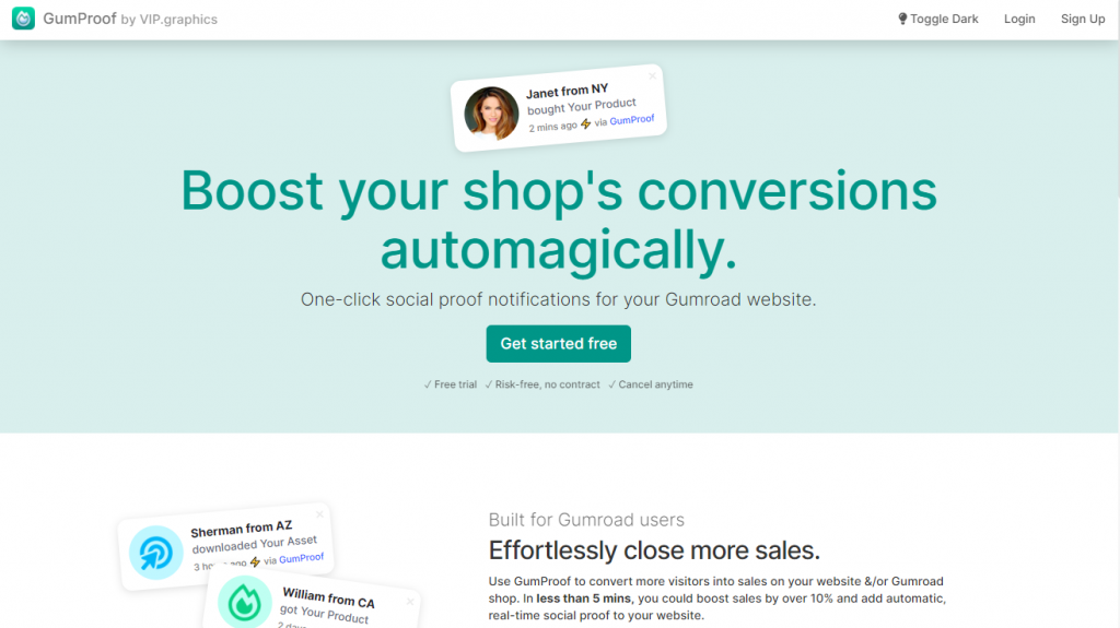 Social Proof Marketing for Gumroad: Boost Conversions & Increase Sales | VIP.graphics