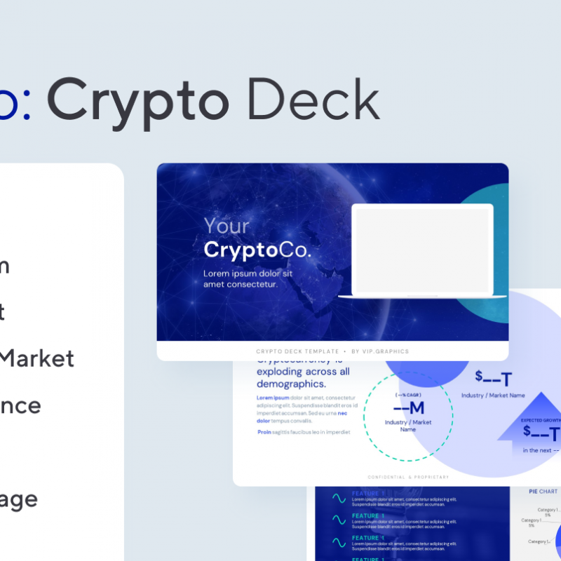 How to Create a Crypto / Blockchain Pitch Deck | VIP.graphics