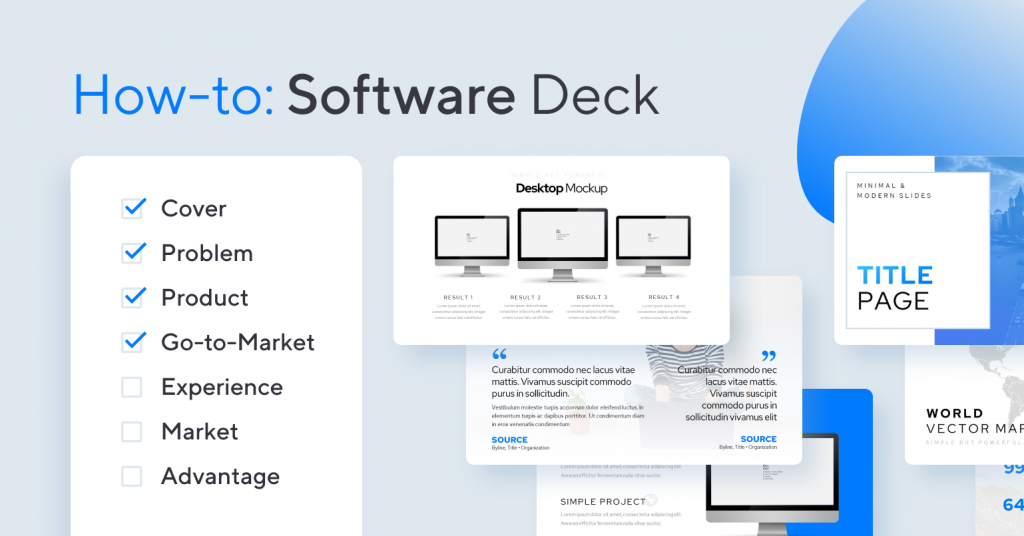 How to Create a Software / SaaS Pitch Deck | VIP.graphics