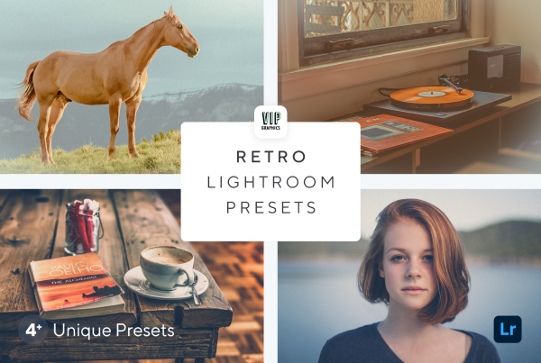 Vintage Presets for Lightroom Mobile & Desktop - Retro / Old-School Photo Filter | VIP.graphics