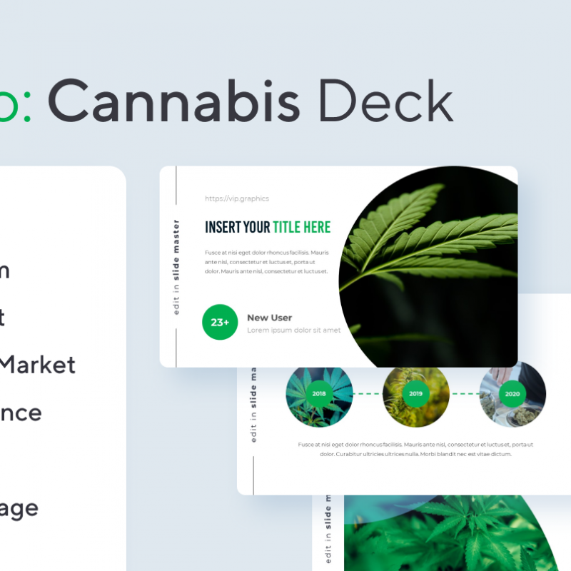 How to Create a Cannabis Pitch Deck | VIP.graphics