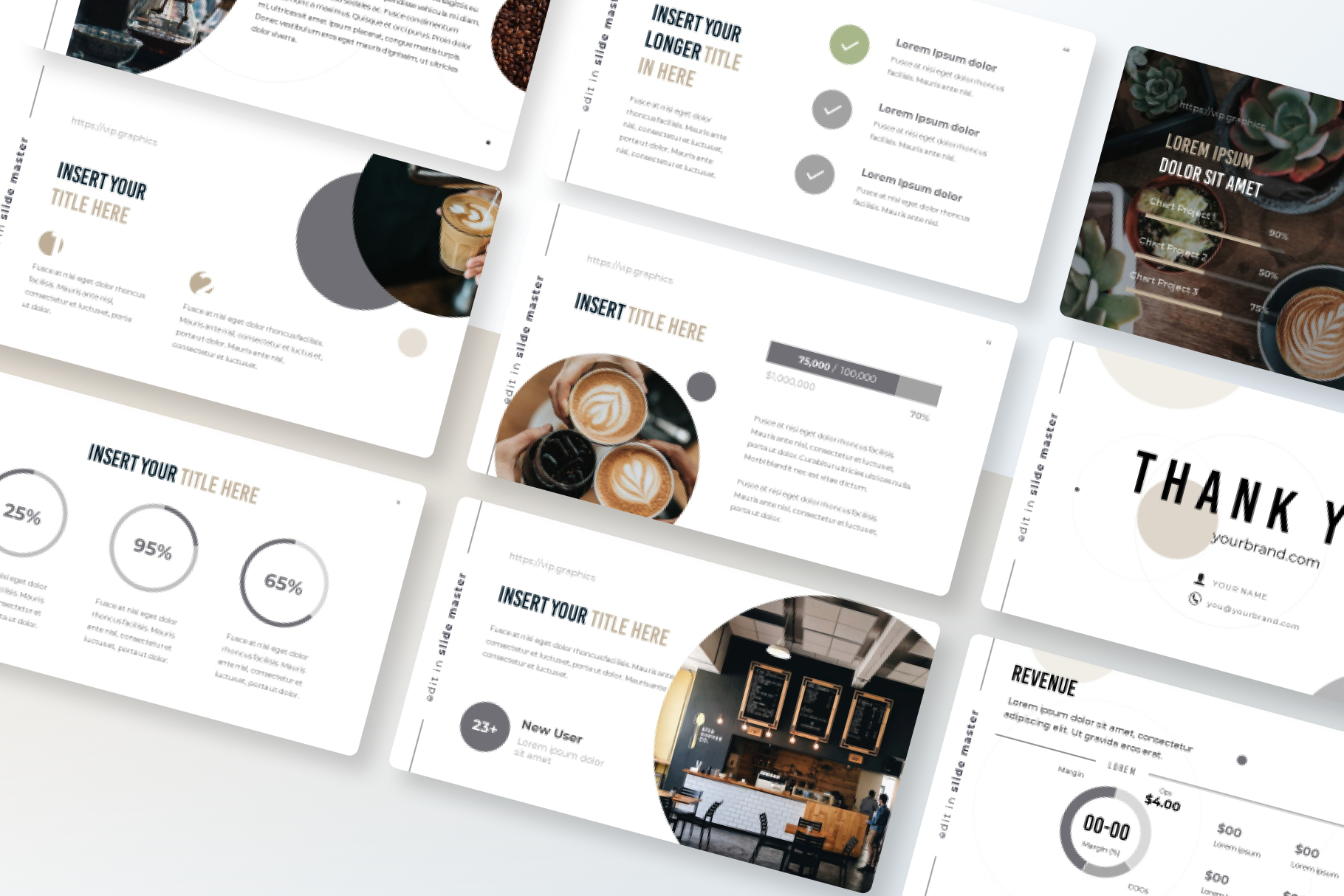 Coffee Pitch Deck Template