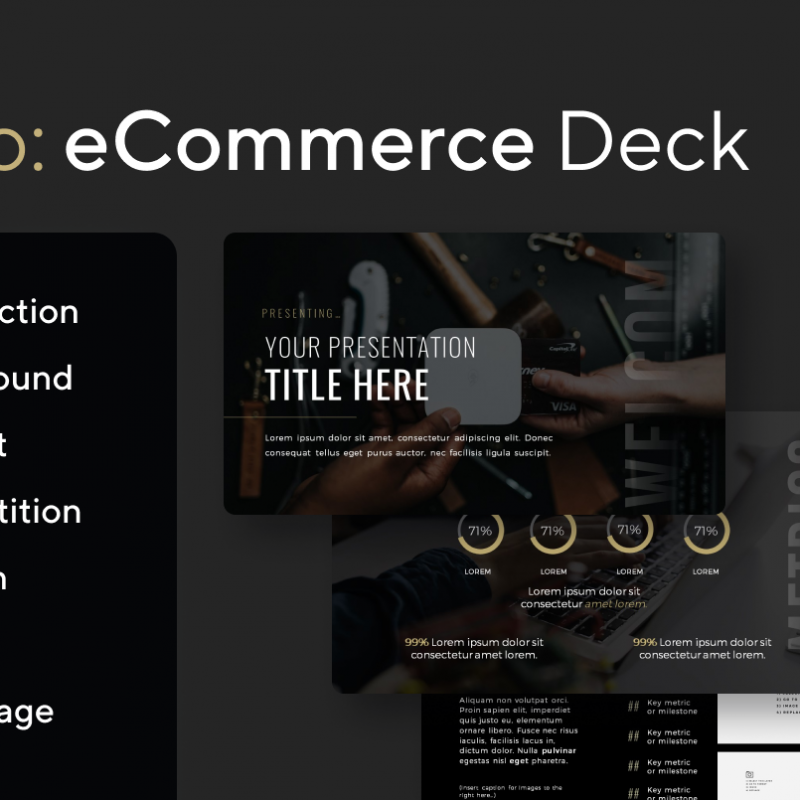 How to Create an eCommerce Pitch Deck | VIP.graphics