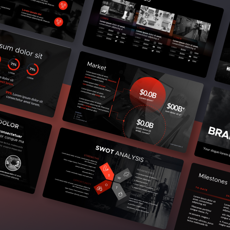 Pitch Competition Presentation Template - Win funding from accelerators, contests, and incubators.