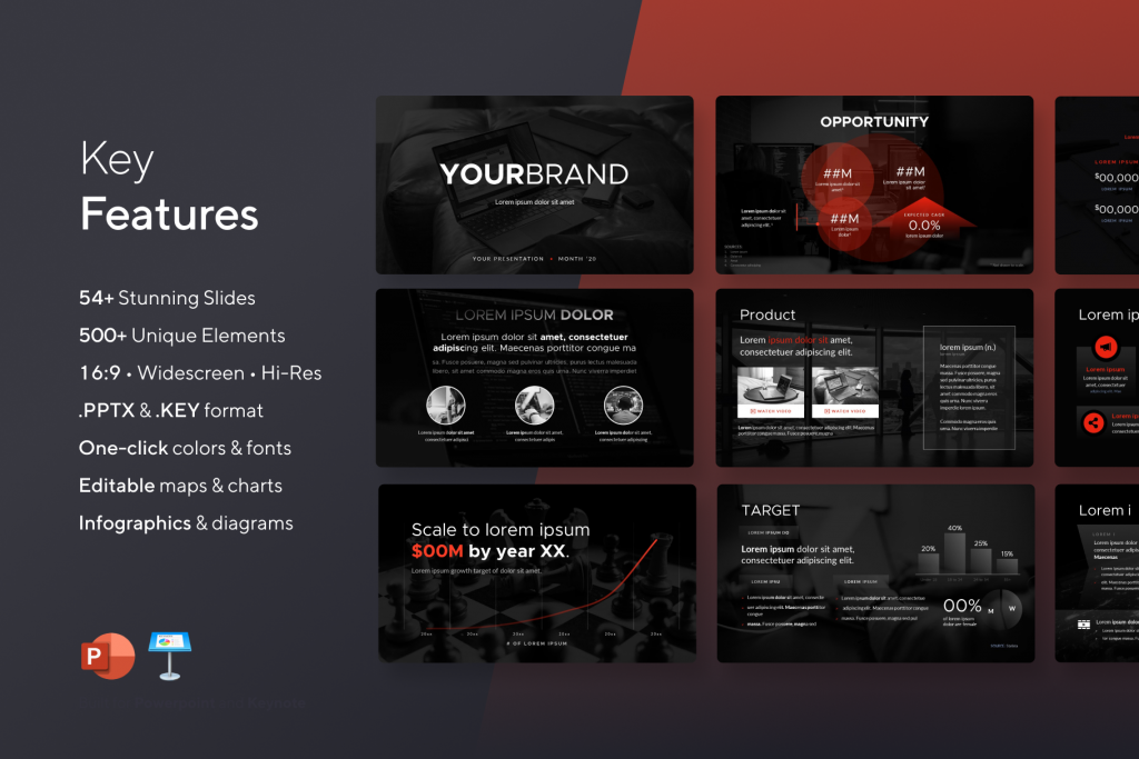 Accelerator & Incubator Pitch Deck Template - Investor Presentation Template for PowerPoint & Keynote | VIP Graphics