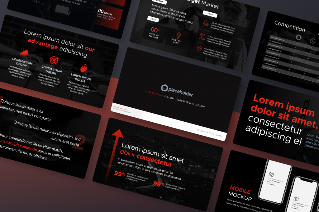 Pitch Contest Slide Deck Template: Win investments from accelerators & competitions