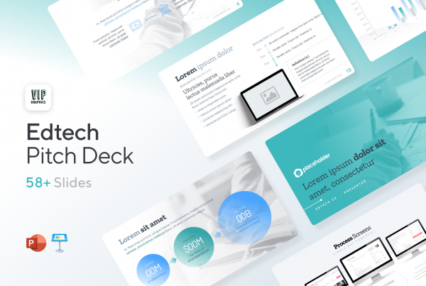 EdTech Pitch Deck: for e-Learning & education