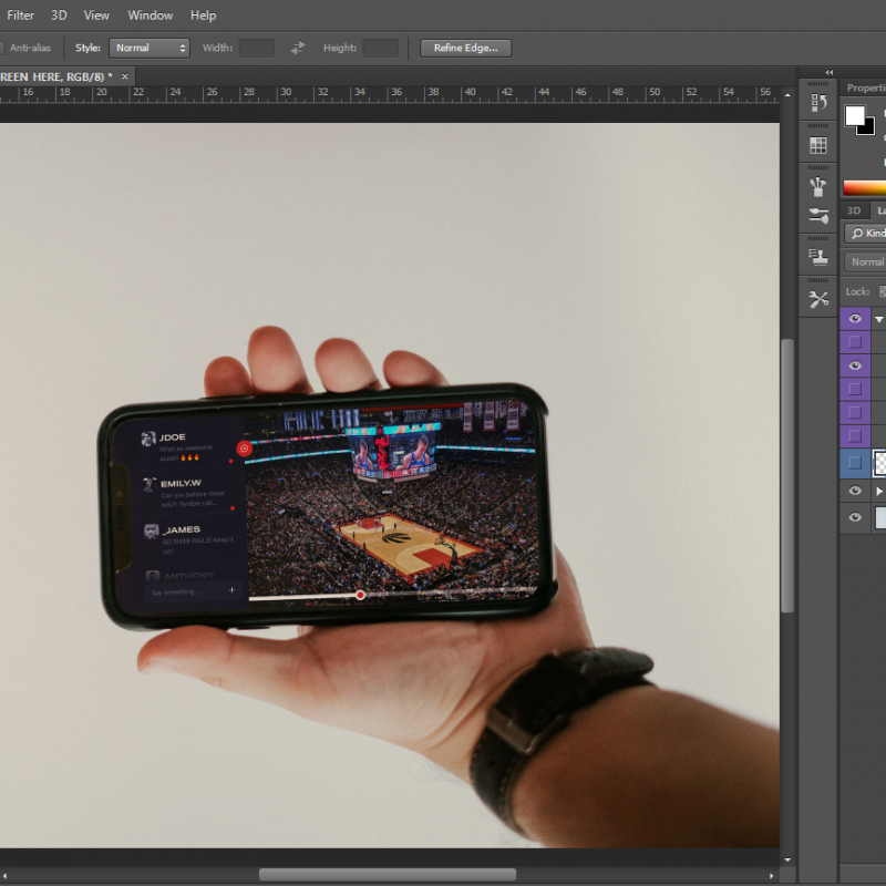 Free iPhone Mockup PSD for Photoshop