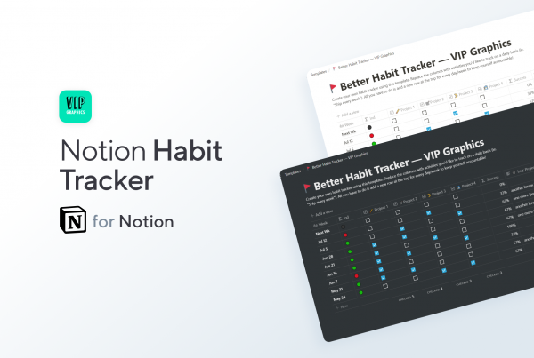 Create your own habit tracker using this Notion template.