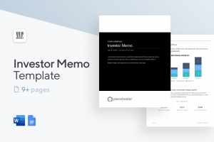 Investor Memo Template for Word & Google Docs (based on Rippling)