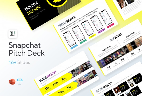 Snapchat Pitch Deck