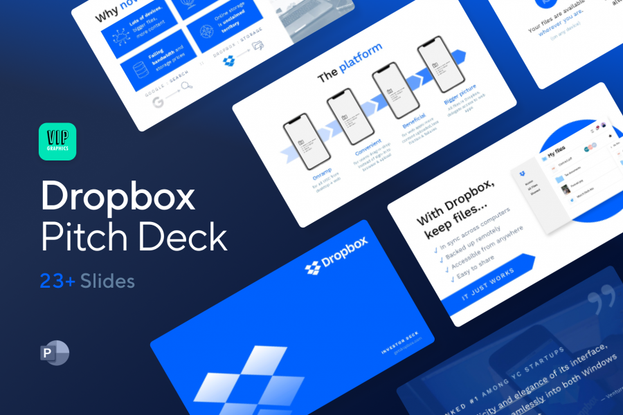 Dropbox Pitch Deck Template