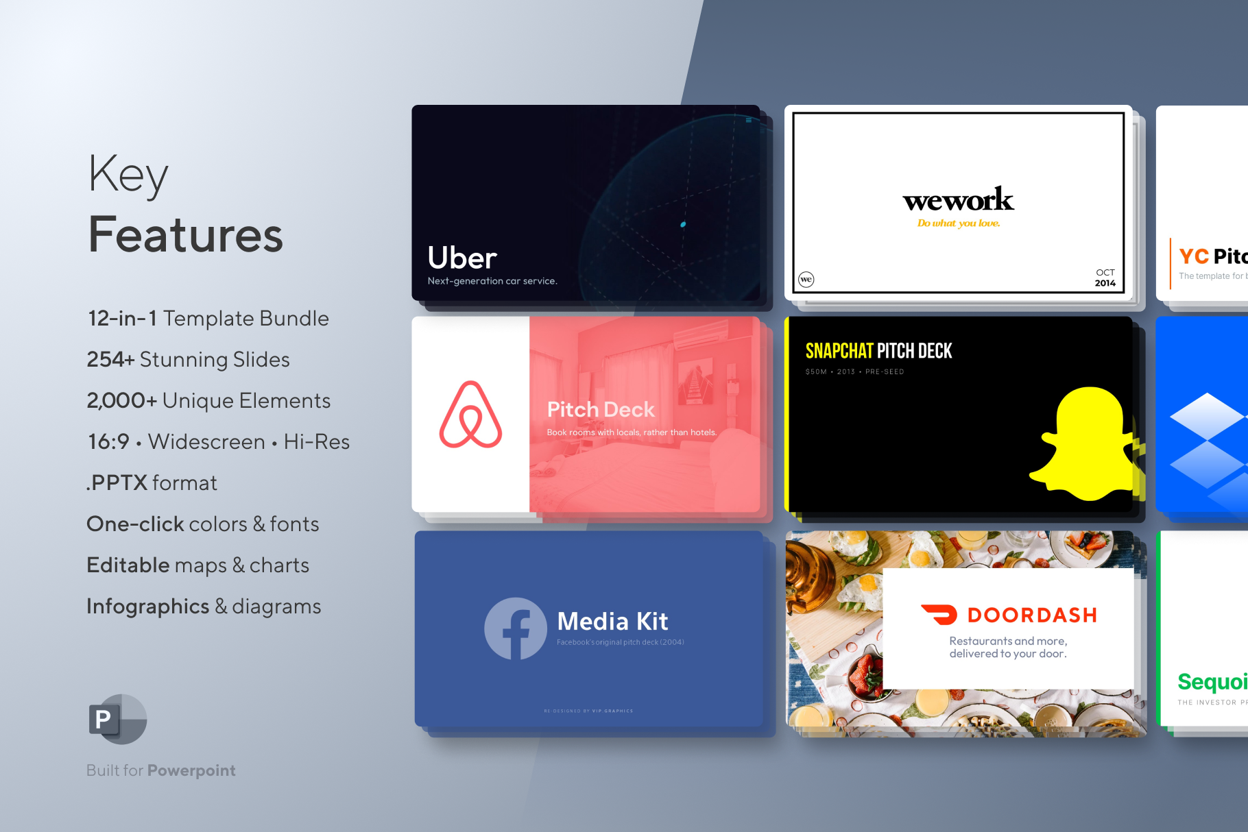 Pitch Deck Examples — Template Bundle