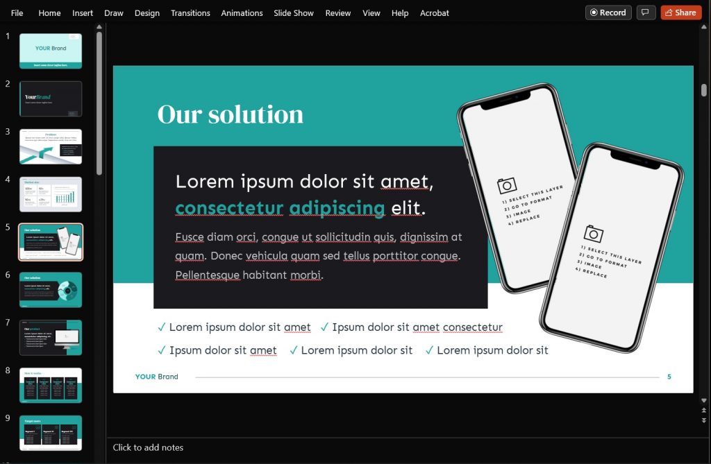 marketplace-pitch-deck-ppt_preview 1-click Font & Color Themes - Marketplace Investor Presentation / Pitch Deck Template for PowerPoint | VIP.graphics