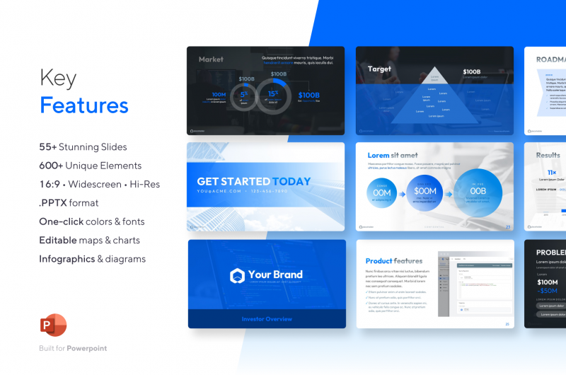 software-investor-deck-presentation-template_features Software & SaaS Investor Deck - 55+ Slides - Pitch Presentation Template for PowerPoint | VIP Graphics