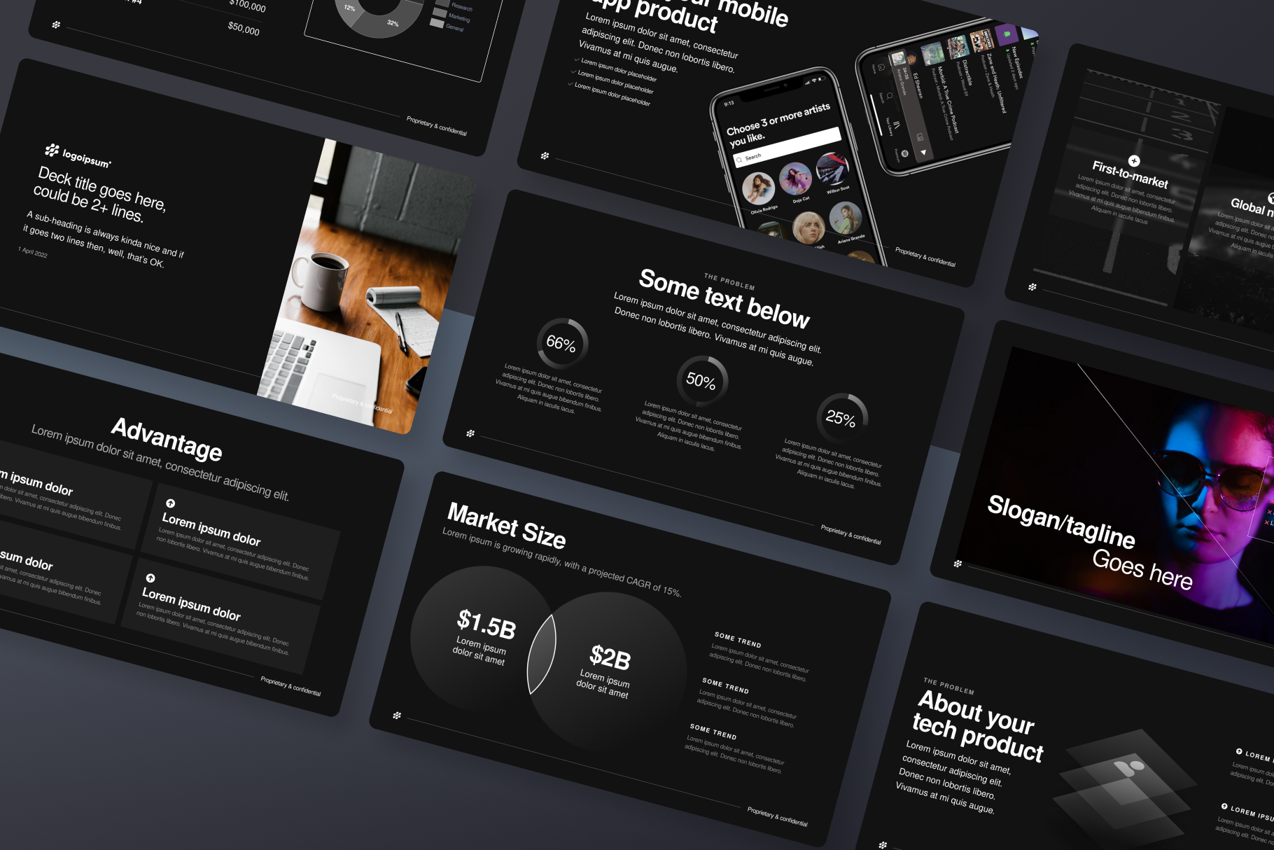 Figma Pitch Deck Template VIP Graphics