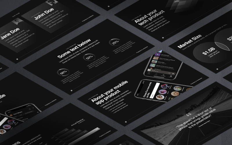 Figma Pitch Deck Template – VIP Graphics