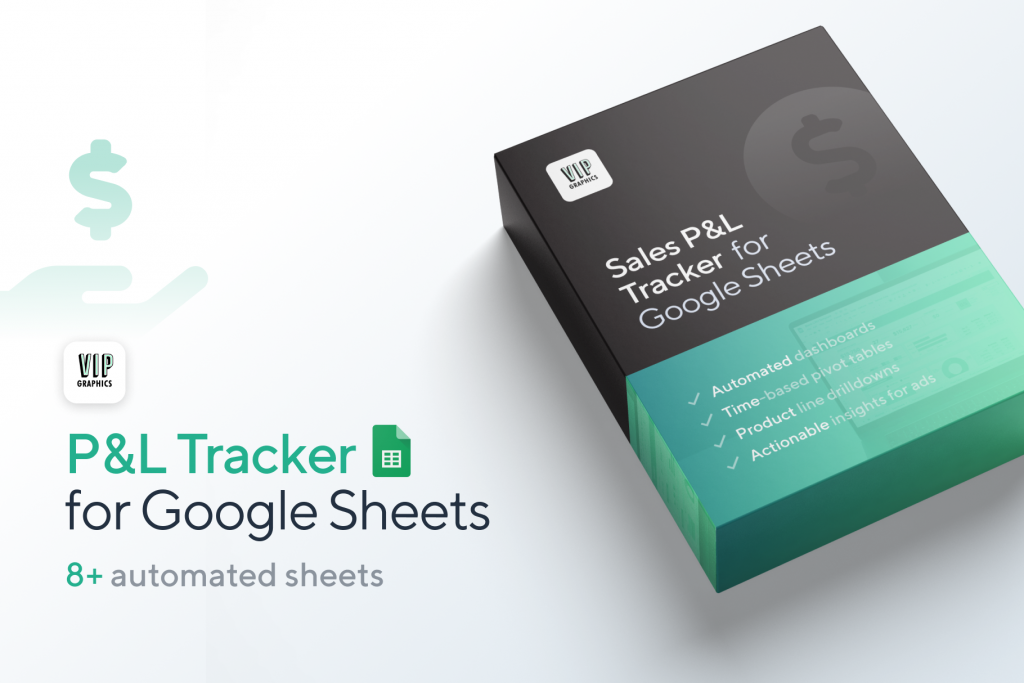 Sales P&L Tracker Template Tutorial for Google Sheets - 8+ automated Spreadsheets CRM
