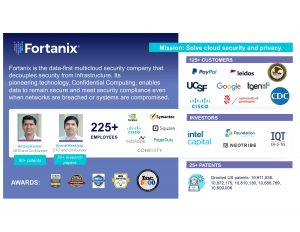 Fortanix Pitch Deck - Traction slide: best pitch deck examples - $90 million for data security | VIP Graphics