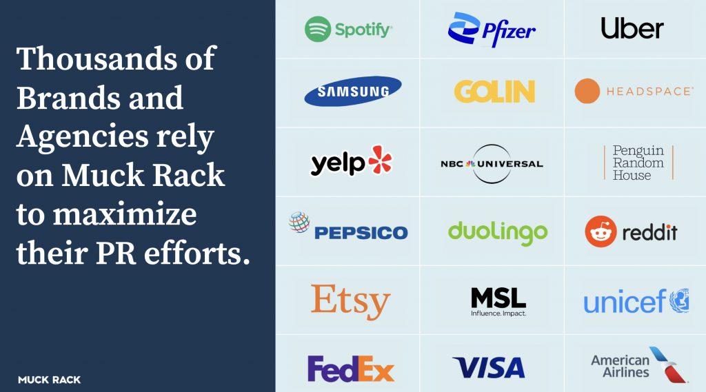 Muck Rack Pitch Deck - Traction slide: best pitch deck examples - $180 million for PR Tech | VIP Graphics