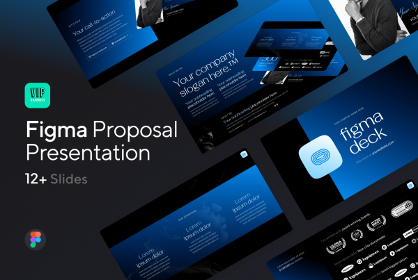 Figma Proposal - Presentation Template for freelancers & agencies: close deals faster | VIP.graphics