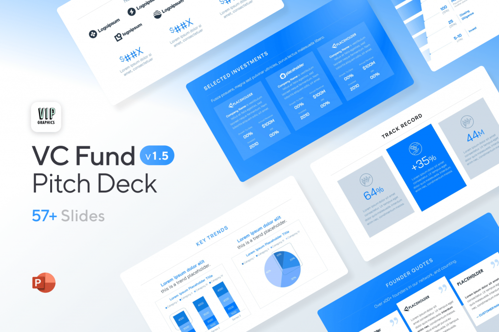 Fund LP Pitch Deck: for PE & VC firms, crypto & quant funds, real estate developers, film financing, etc.