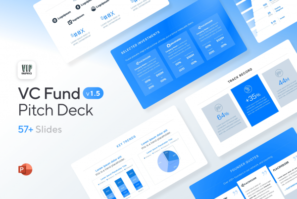 Fund Pitch Deck – for VC, PE, RE & quant funds