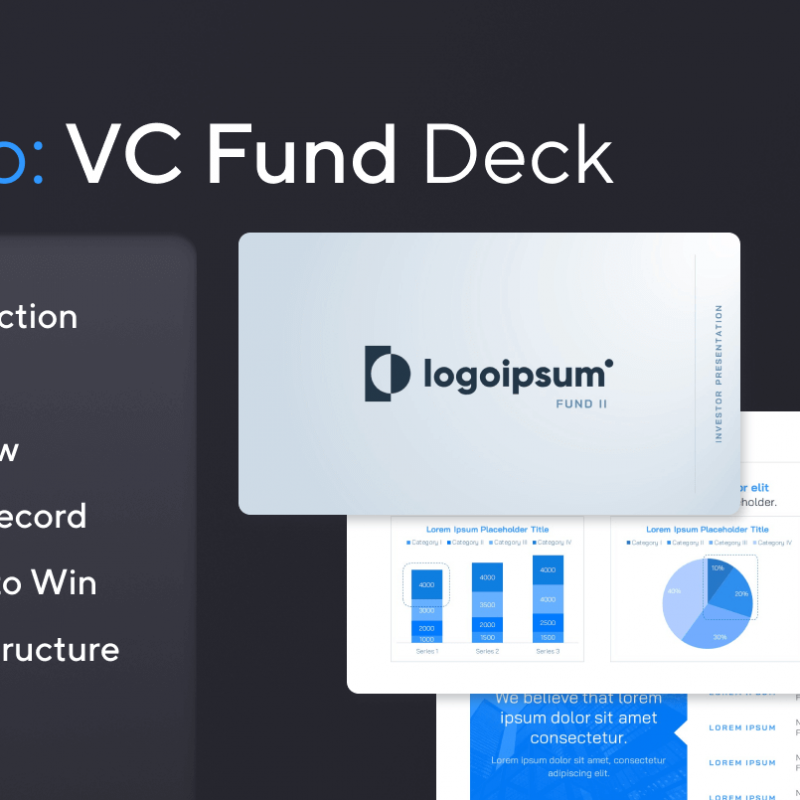 How to Create a Fund Pitch Deck to raise LP capital | VIP.graphics