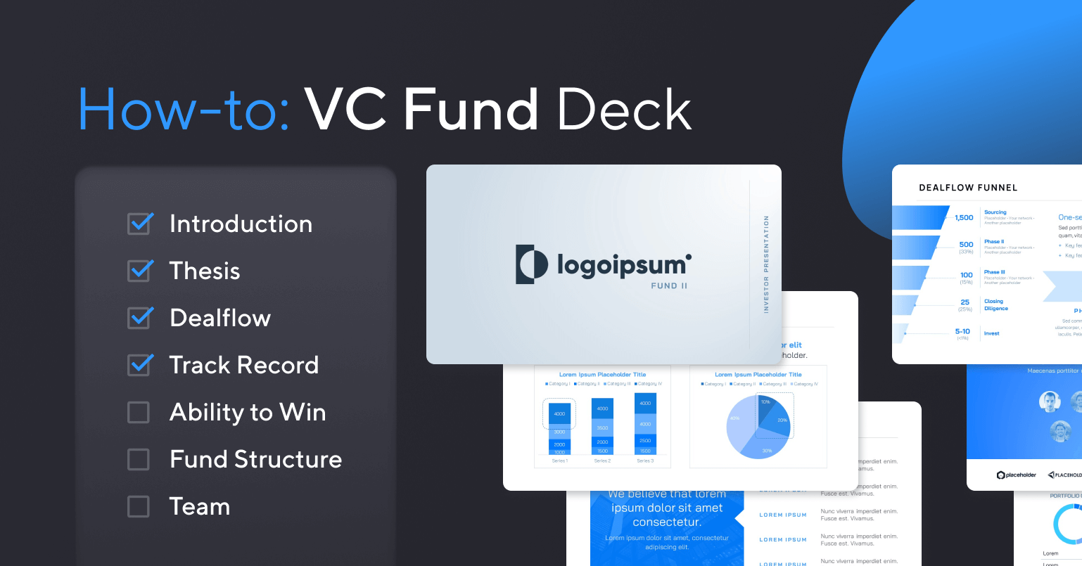 How to create an LP pitch deck for your VC fund