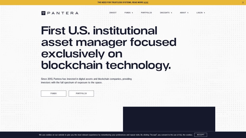 Pantera - Top 10 Web3 Venture Capital Investment Firms