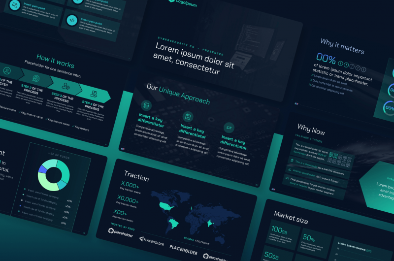 cybersecurity-investor-presentation-template_vip.graphics-slides Cybersecurity Slide Deck Template - Preview: Investor Pitch Presentation for data protection | VIP Graphics