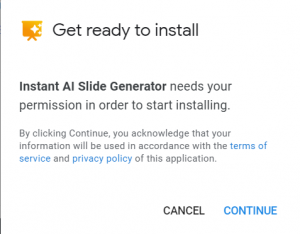 Chat GPT for Google Slides: AI GSlides Extension