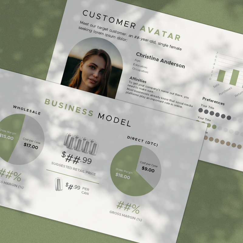 How to create a food & beverage pitch deck