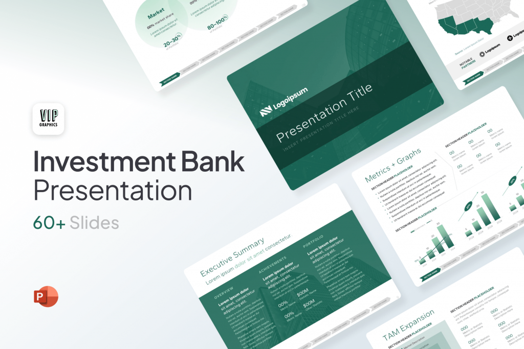 Finance Presentation Template: for investment banking, private equity, and hedge funds etc.