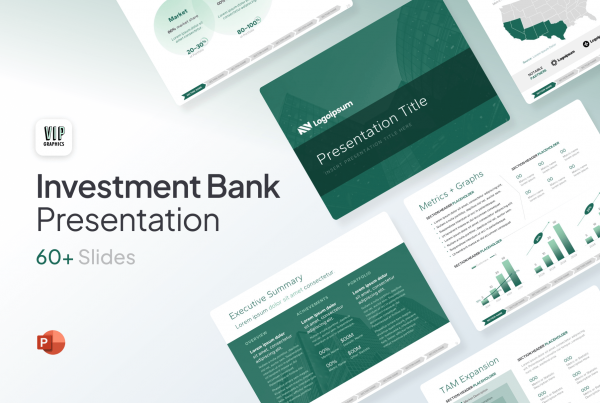 Finance Presentation Template: for investment banking, private equity, and hedge funds etc.
