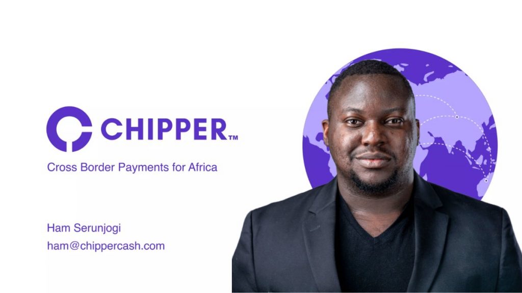 Chipper Cash Pitch Deck (2020) - Cover Slide - Africa's fintech unicorn