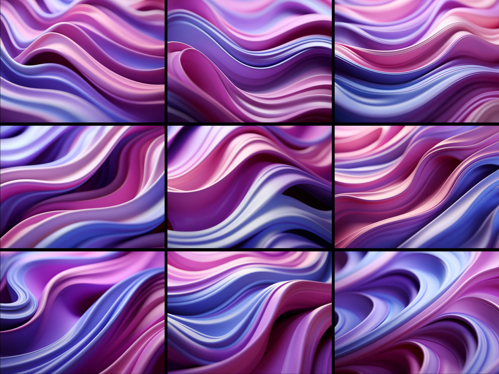 10+ FREE Abstract 3D Waves Background