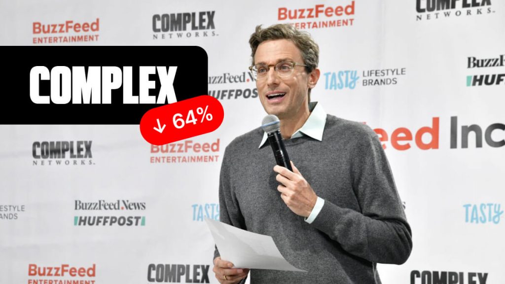 BuzzFeed sells Complex for pennies, Vice.com shut down