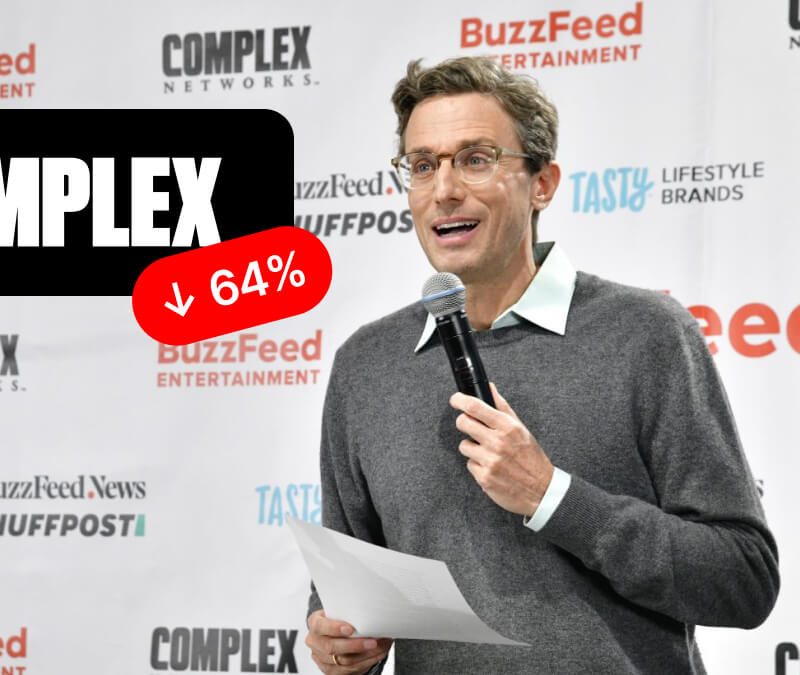 BuzzFeed sells Complex for pennies, Vice.com shut down