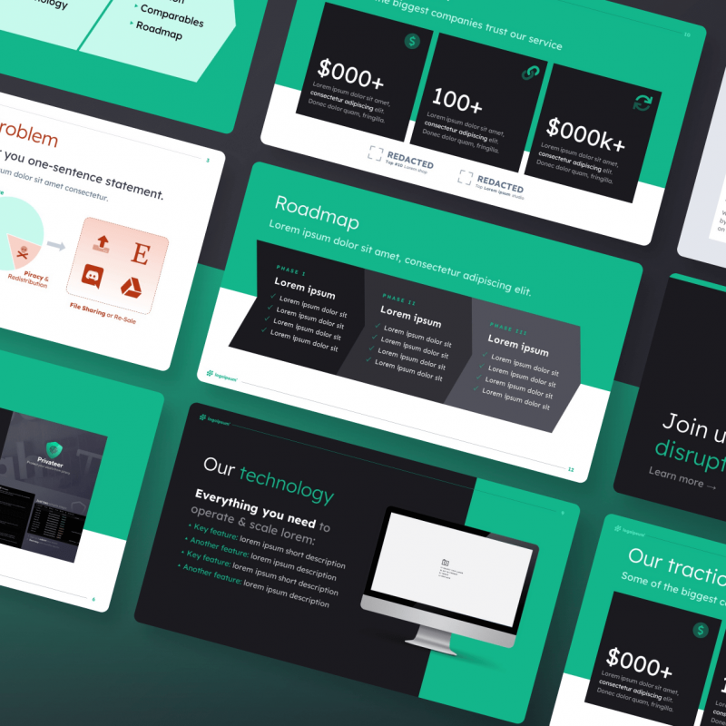 demo day pitch deck template