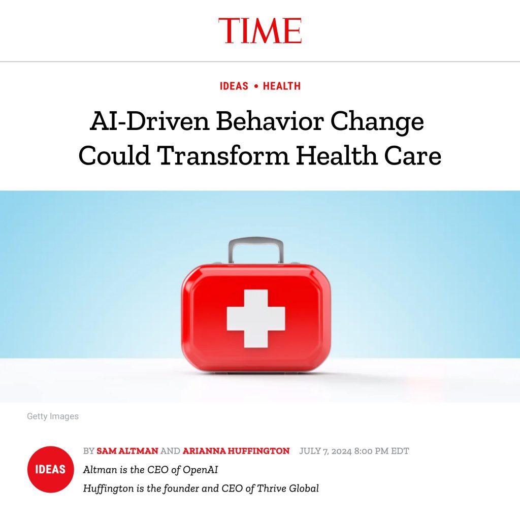 Thrive AI Health Announcement