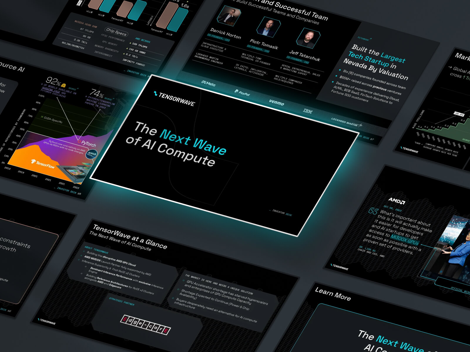 TensorWave’s $43M pitch deck: beating NVIDIA with cloud AI