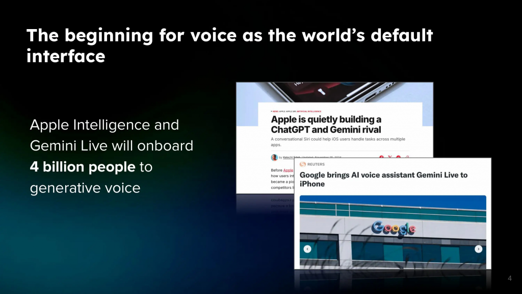 Vapi Pitch Deck - Opportunity Slide: Best pitch deck examples - $20M round for AI voice agents | VIP Graphics